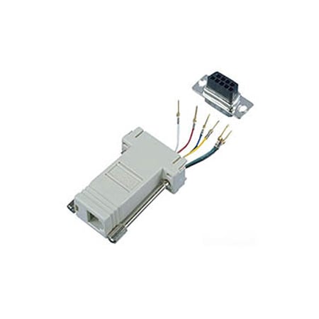 Allen Tel Data Adapter Kit, 9-Pin DB, 8-Conductor, Jack to Female ATDB15M-8